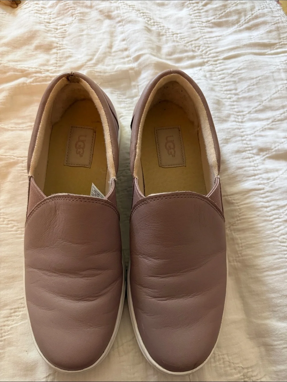 UGG womens Slip-On Sneakers in Mauve